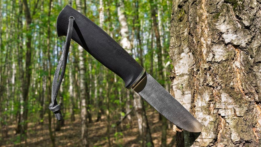 5 способов заточить нож в лесу без точилки