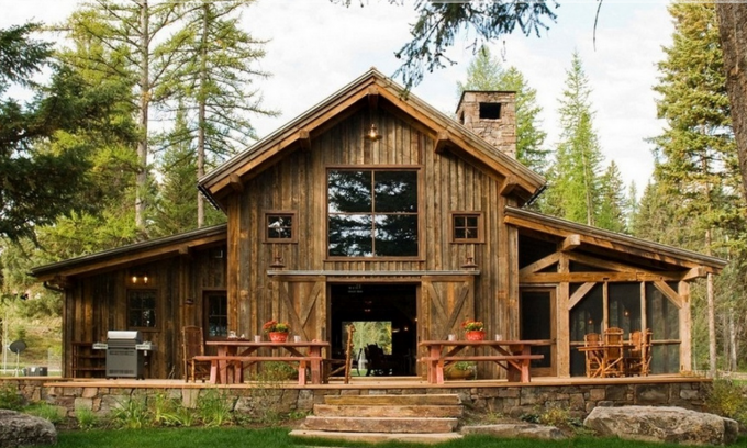 Как построить дом своими руками в лесу